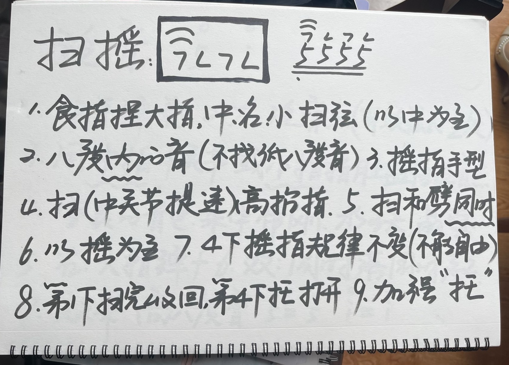 古筝扫摇完整入门教程｜袁雪梅老师精讲教学视频
